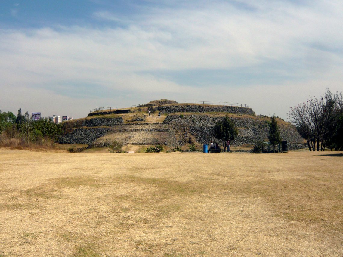 Pirámide de Cuicuilco. Foto: Wikipedia