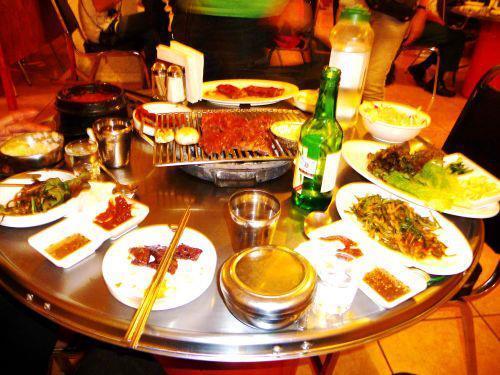 Nadefo, restaurante con buffet de comida coreana en la CDMX