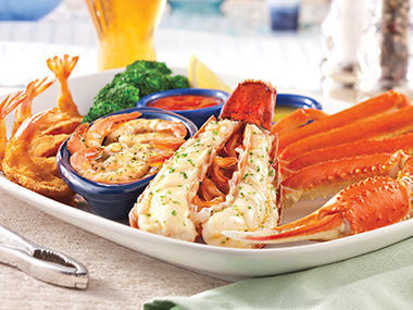 Red Lobster, mariscos frescos estilo casual dining