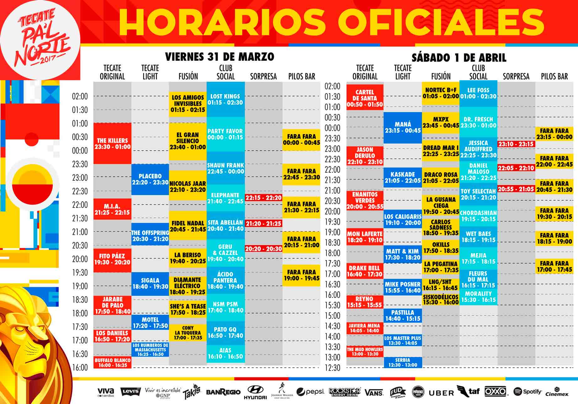 Guía para sobrevivir al Pa’l Norte 2017 5