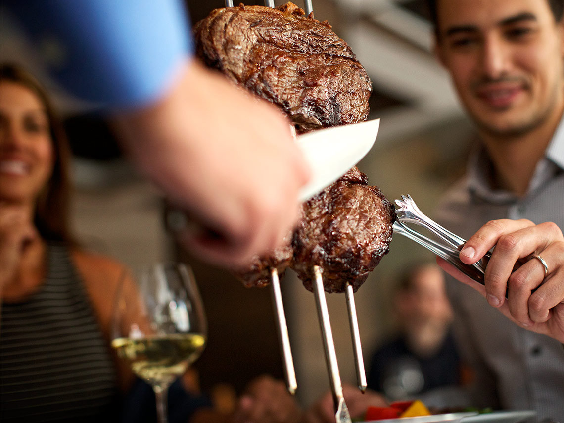 Fogo de Chão: deliciosos cortes de carne al puro estilo brasileño