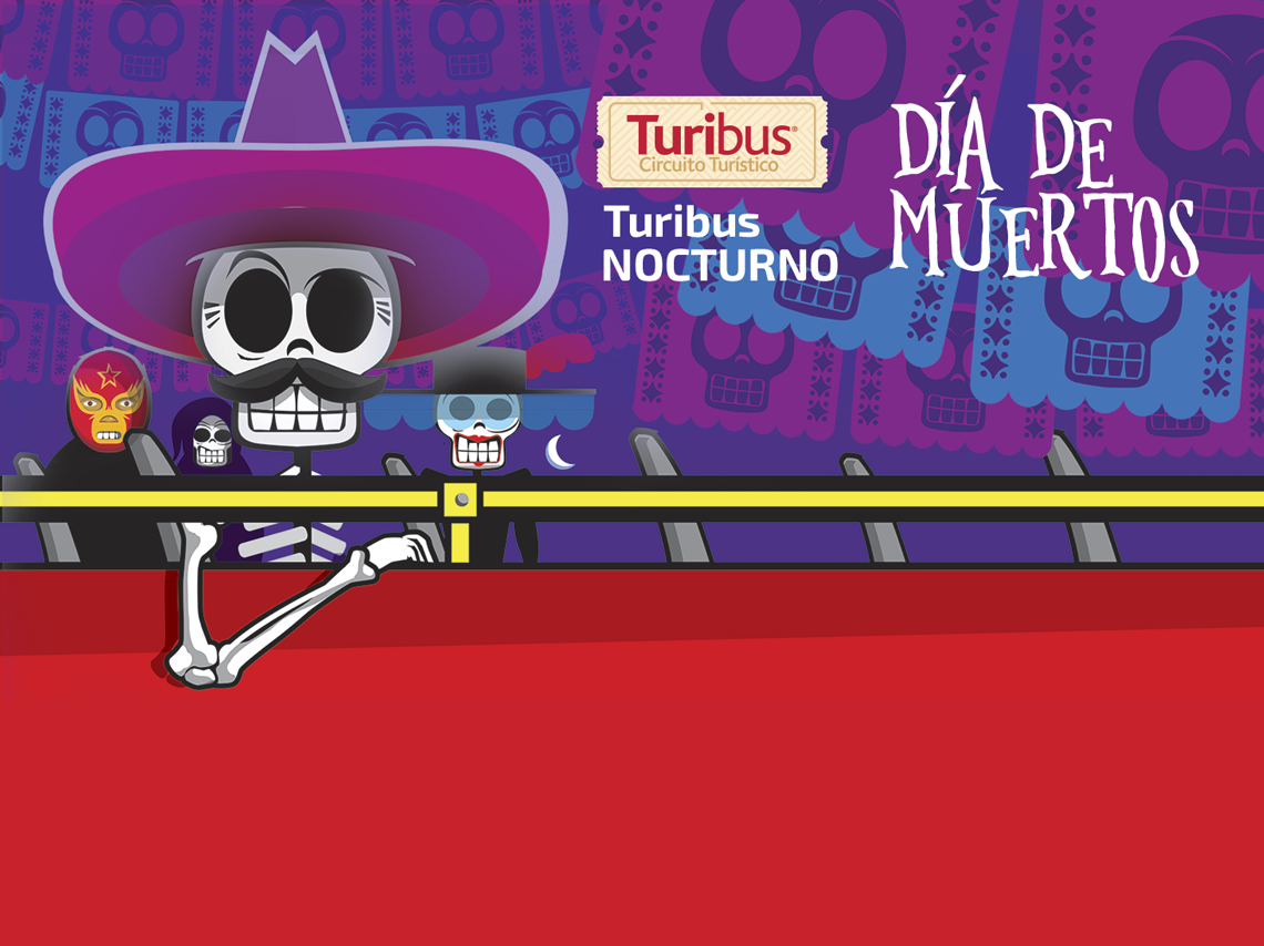 ¡Viaja GRATIS en el Turibús este Día de Muertos!