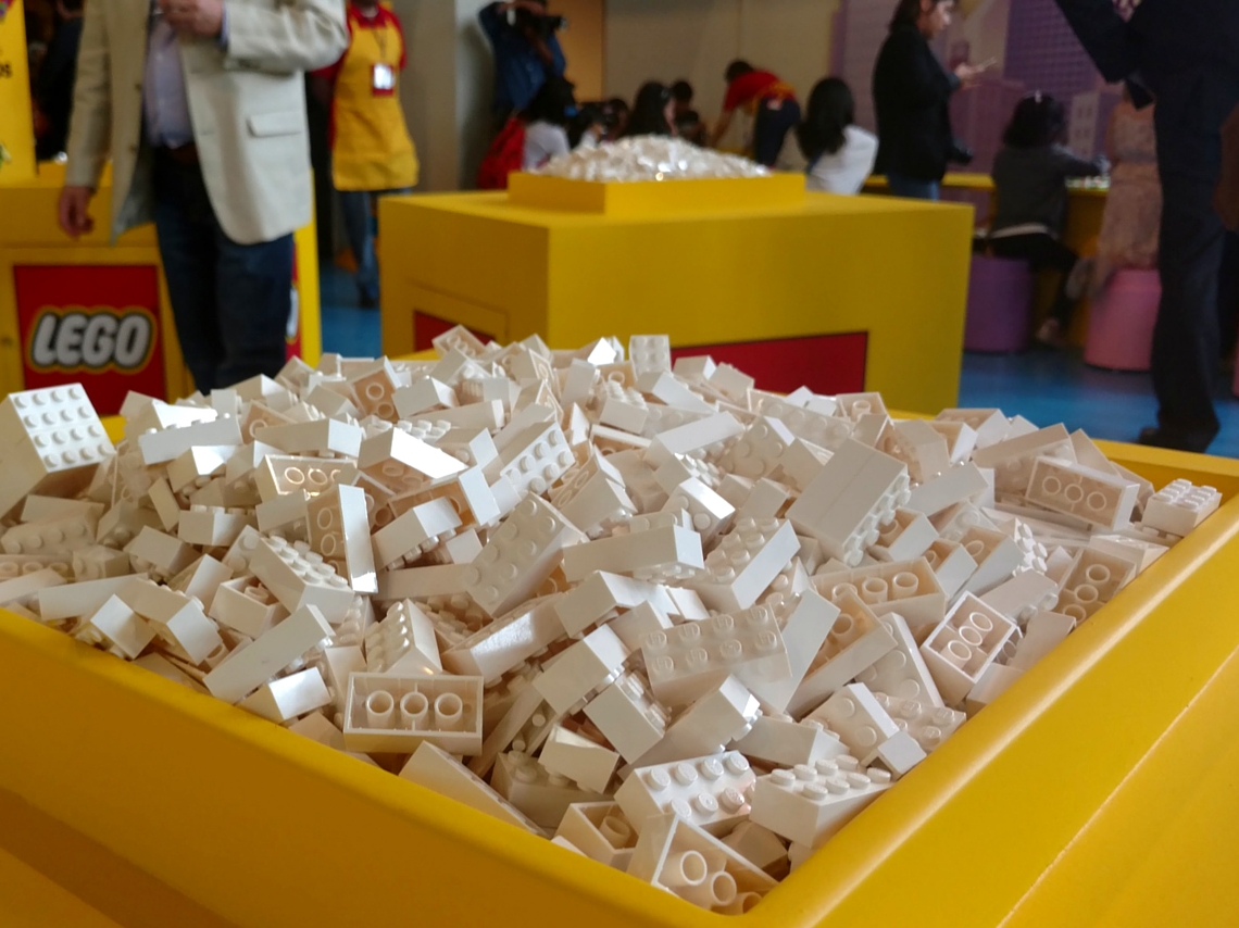 Lego en el Papalote Museo del Niño