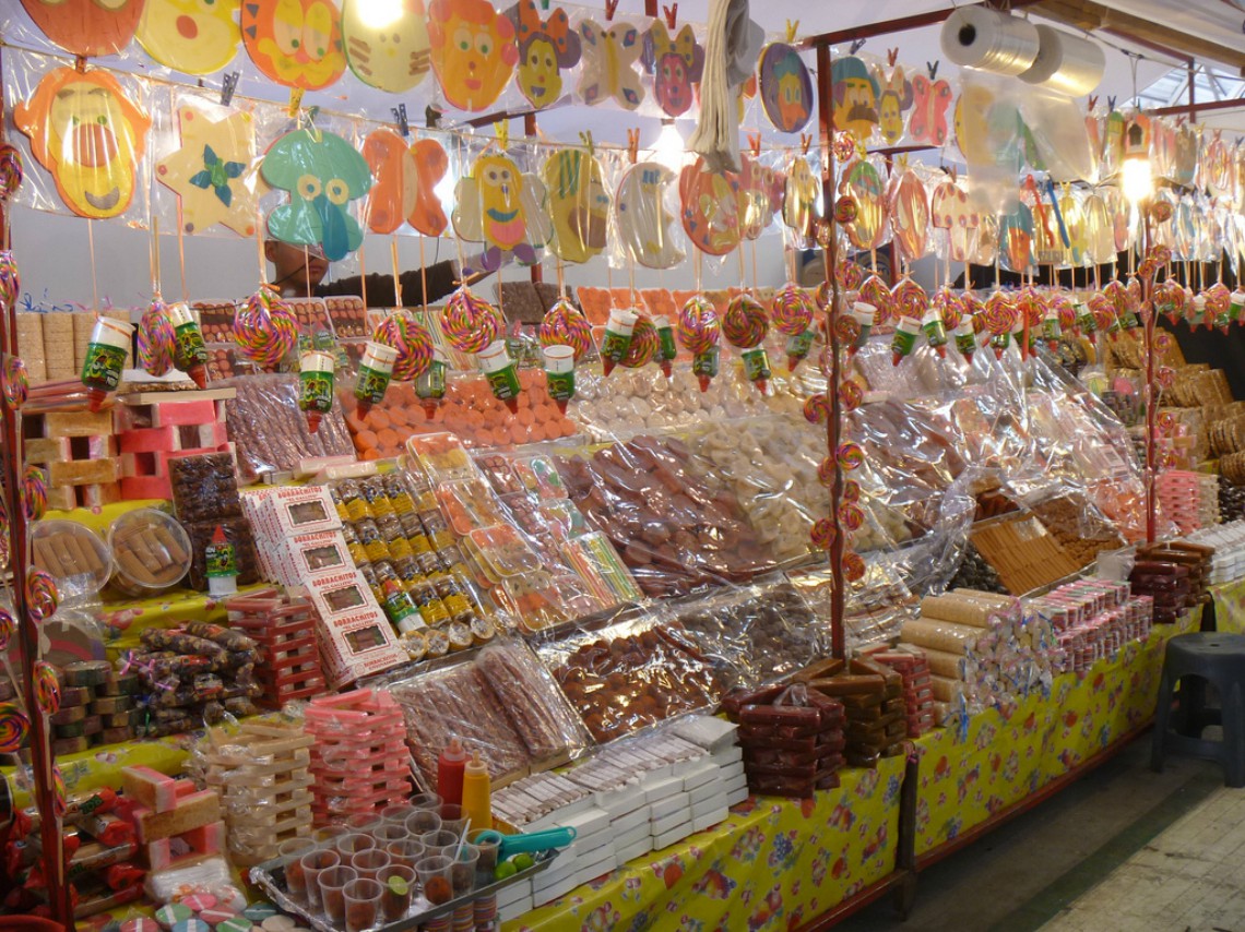 Feria del Dulce Cristalizado en Xochimilco