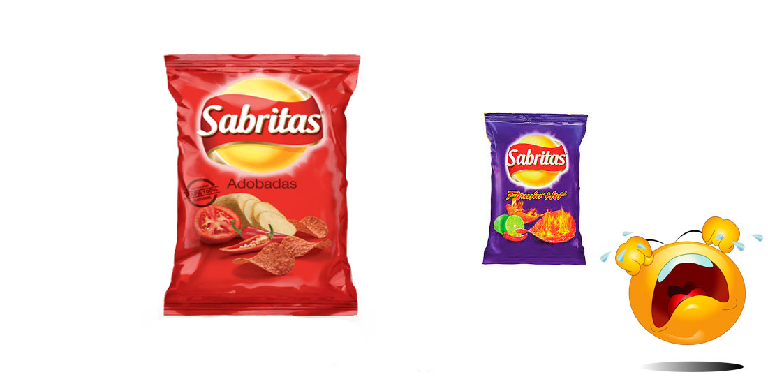 ¡Es tu elección si las Sabritas Adobadas y Flamin Hot se van o se quedan!