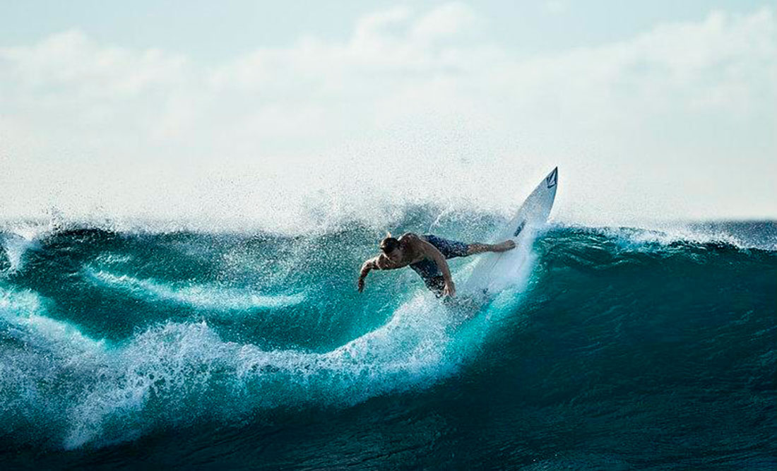 4 playas en México dónde ir a practicar surf.