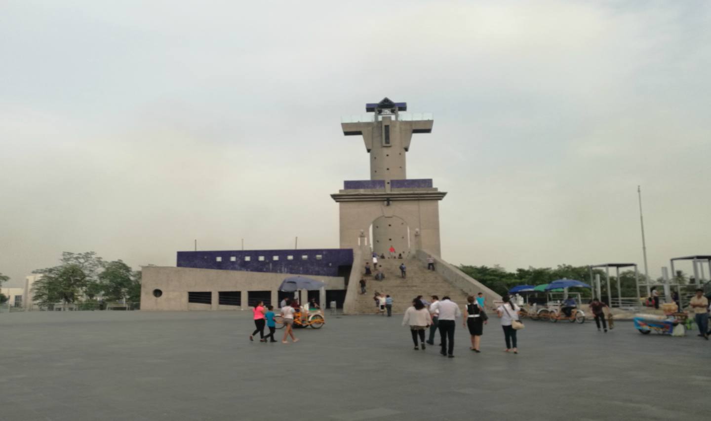 Mirador de Villahermosa, Plaza de Armas. (Foto: Abner Vélez)