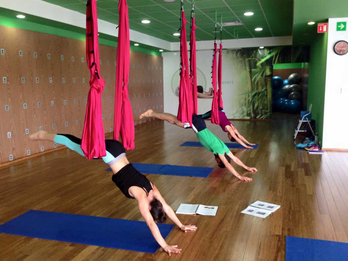 Aeroyoga: 3 lugares para practicarlo en CDMX