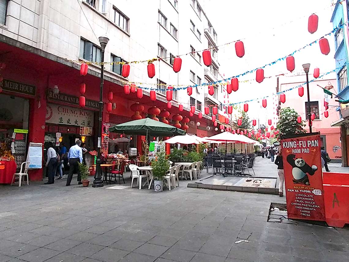 Barrio chino en la ciudad de mexico