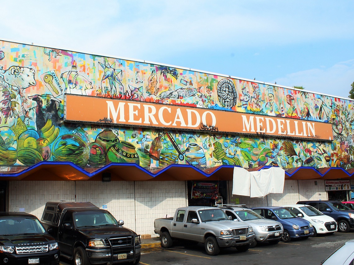 Mercado de Medellín: un pedazo de Colombia en la CDMX