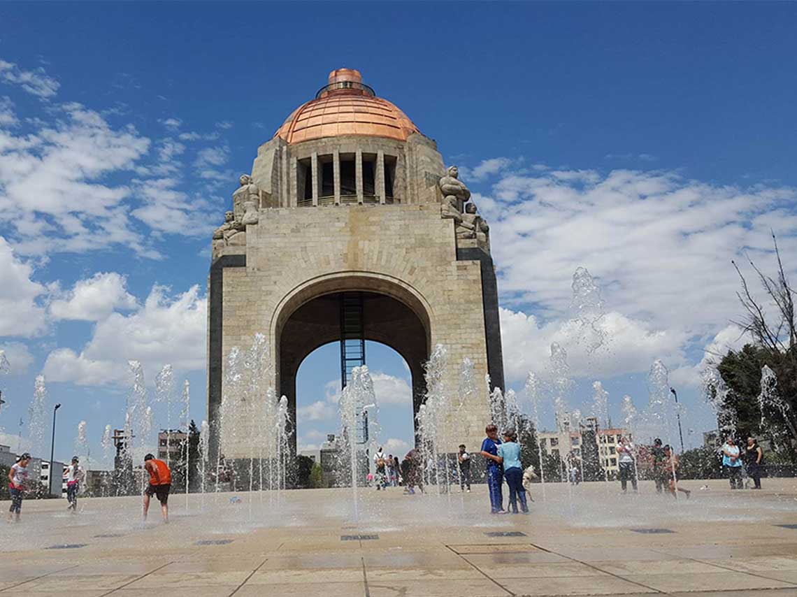 Paseo en bici por las fuentes de la Ciudad de México