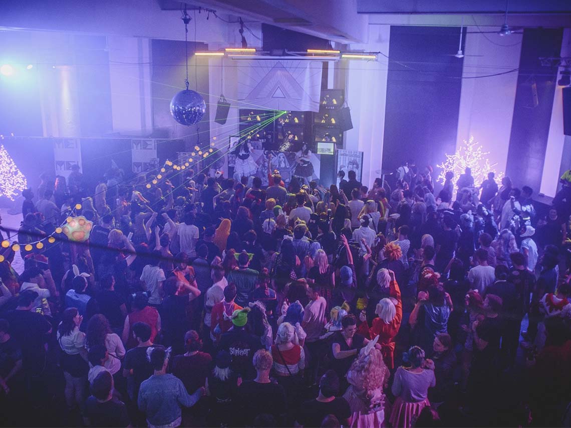 arcade party caradura