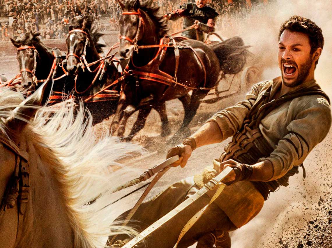 Si quieres comparar cuál versión de Ben Hur te gustó más, si la nueva con Jack Houston y Morgan Freeman o antigua, la pasarán en el autocinema coyote. 