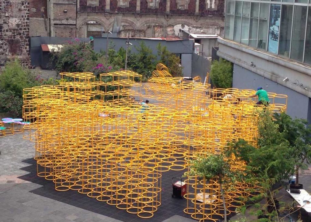 Estructuras Comunicantes en CDMX: arte en movimiento