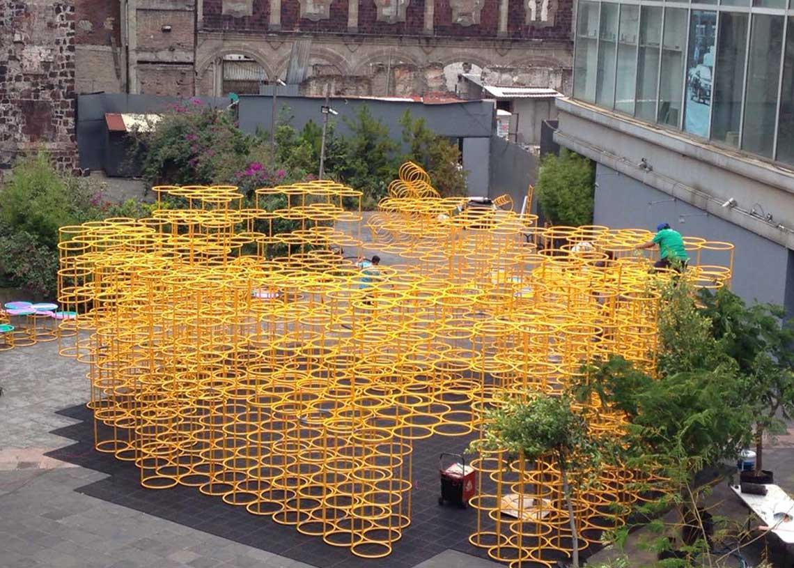 Estructuras Comunicantes en CDMX: arte en movimiento