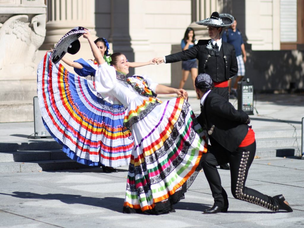 Fiestas patrias en los Jardines de México