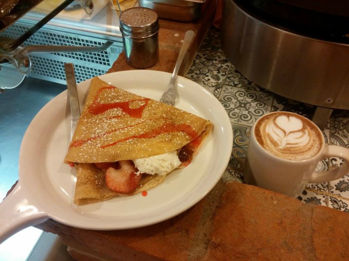 La Galeterie: churros, crepas y café, ¡delicioso!