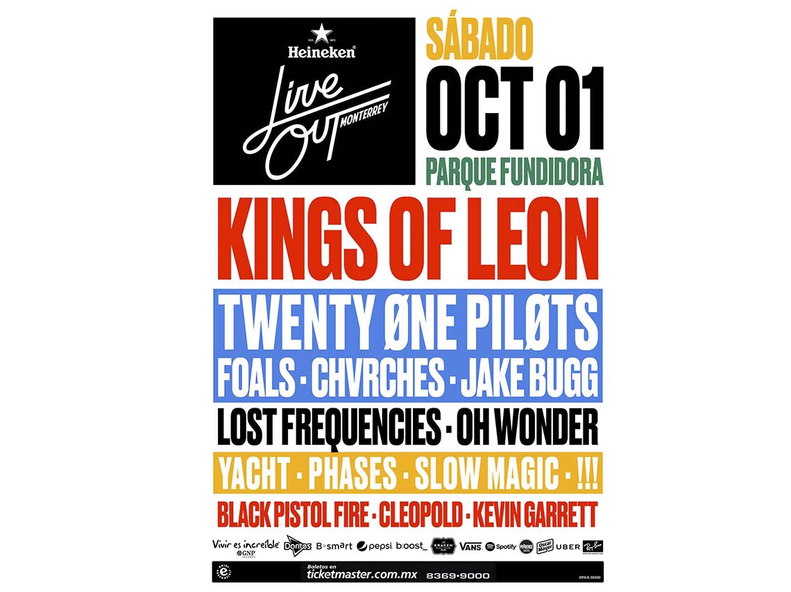 live out concert tour en monterrey