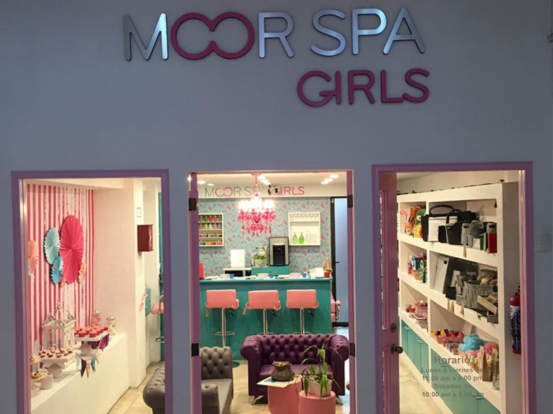 Moor Spa Girls: spa único en México que se especializa en niñas de 4 a 14 años, con un ambiente diseñado para que se relajen, diviertan y se consientan.