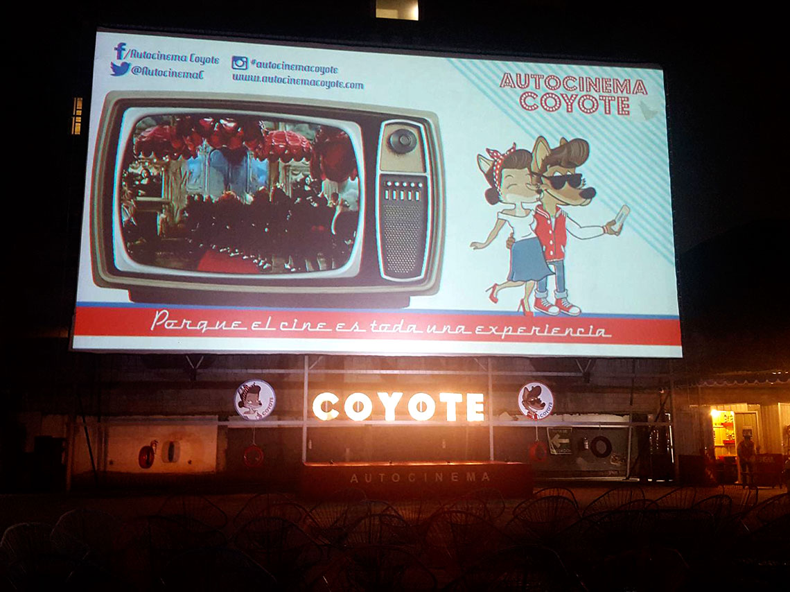 Cartelera Autocinema Coyote octubre