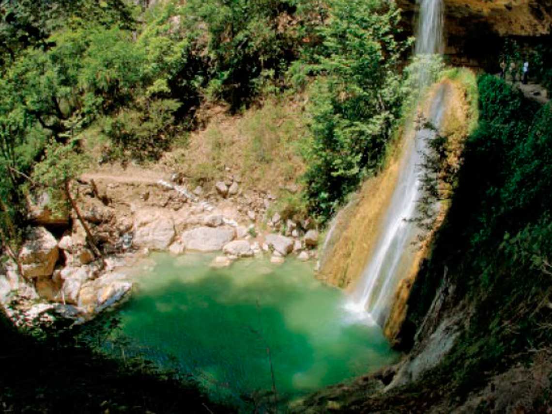 Cascadas Aconco en Puebla