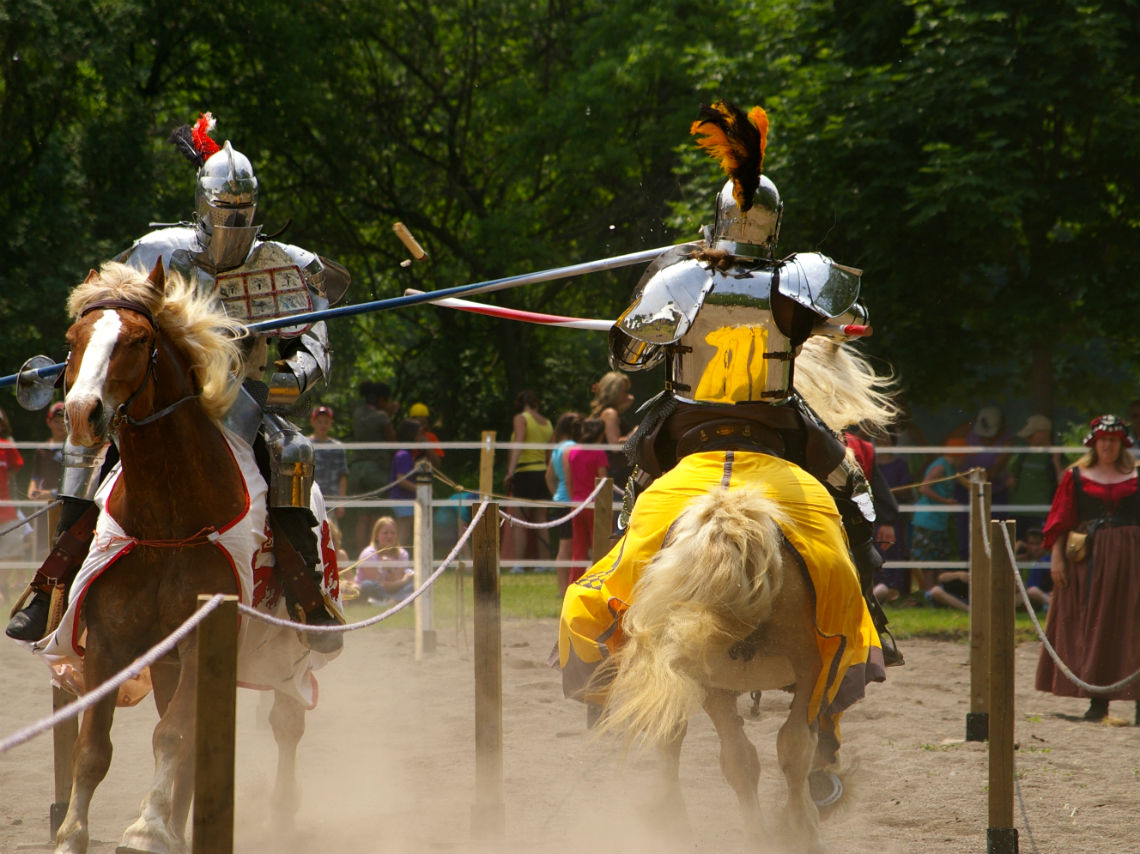 Día del Amor y la Amistad al estilo medieval