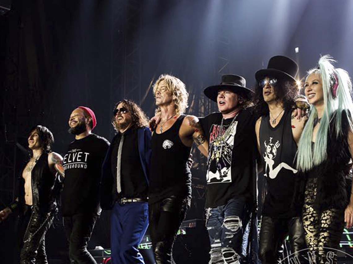 Guns N’ Roses llega a la Ciudad de México