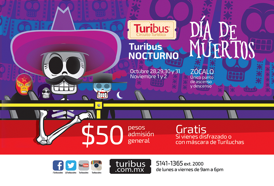 Turibús Día de Muertos