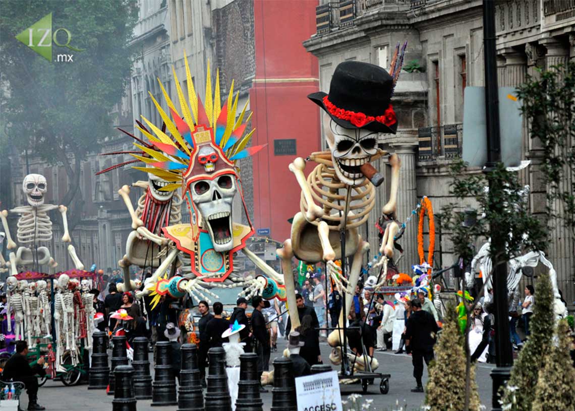 Resultado de imagen para desfile dia de muertos cdmx