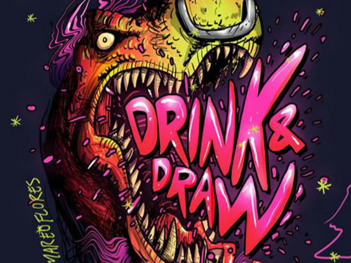 No te pierdas el Drink N Draw DF XVIII