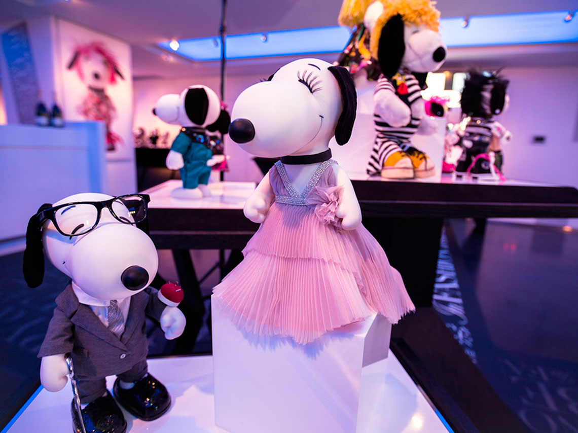 Calvin Klein y DKNY visten a Snoopy en CDMX