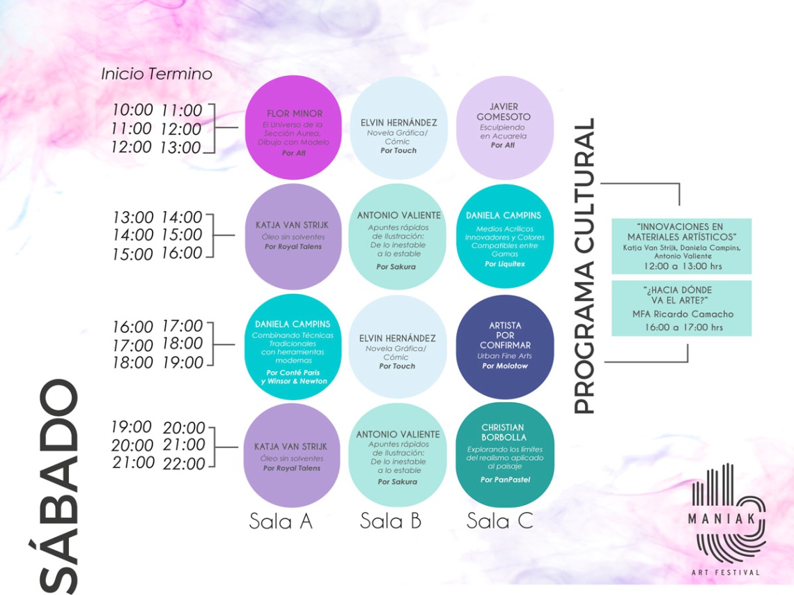 No te pierdas el Maniak Art Festival. 