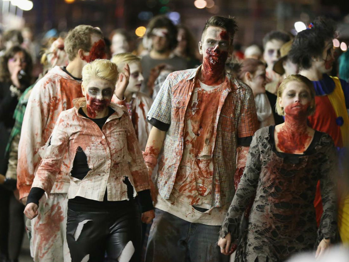 Llega la Marcha Zombie a la Ciudad de México