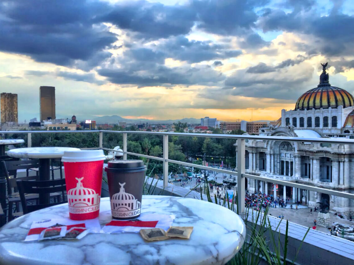 Café de la Gran Ciudad en la Torre Latinoamericana