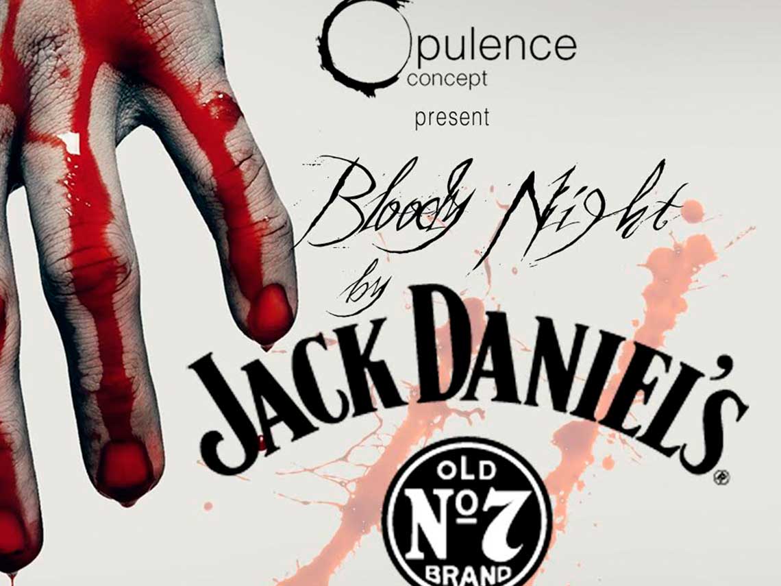 Disfruta la Bloody Night by Jack Daniels