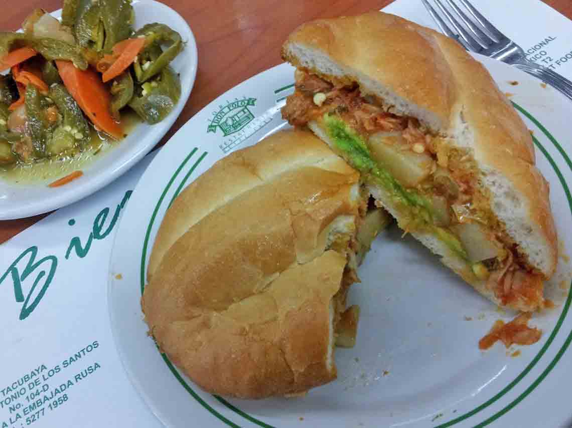 Dónde comer tortas de bacalao en CDMX