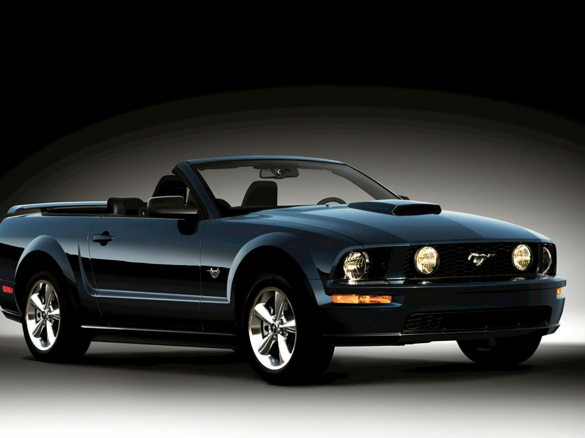 Exhibición de Mustangs cerca de la Ciudad de México