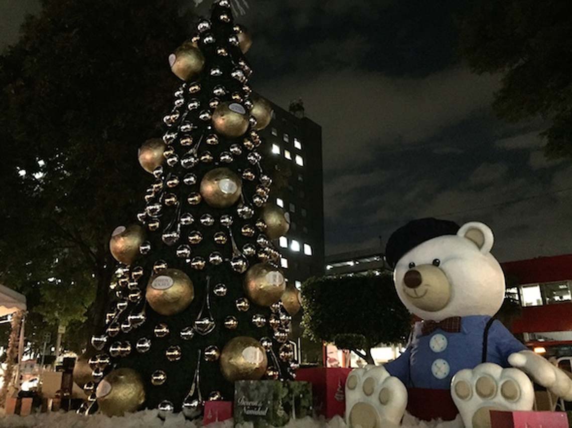 luces navideñas en cdmx