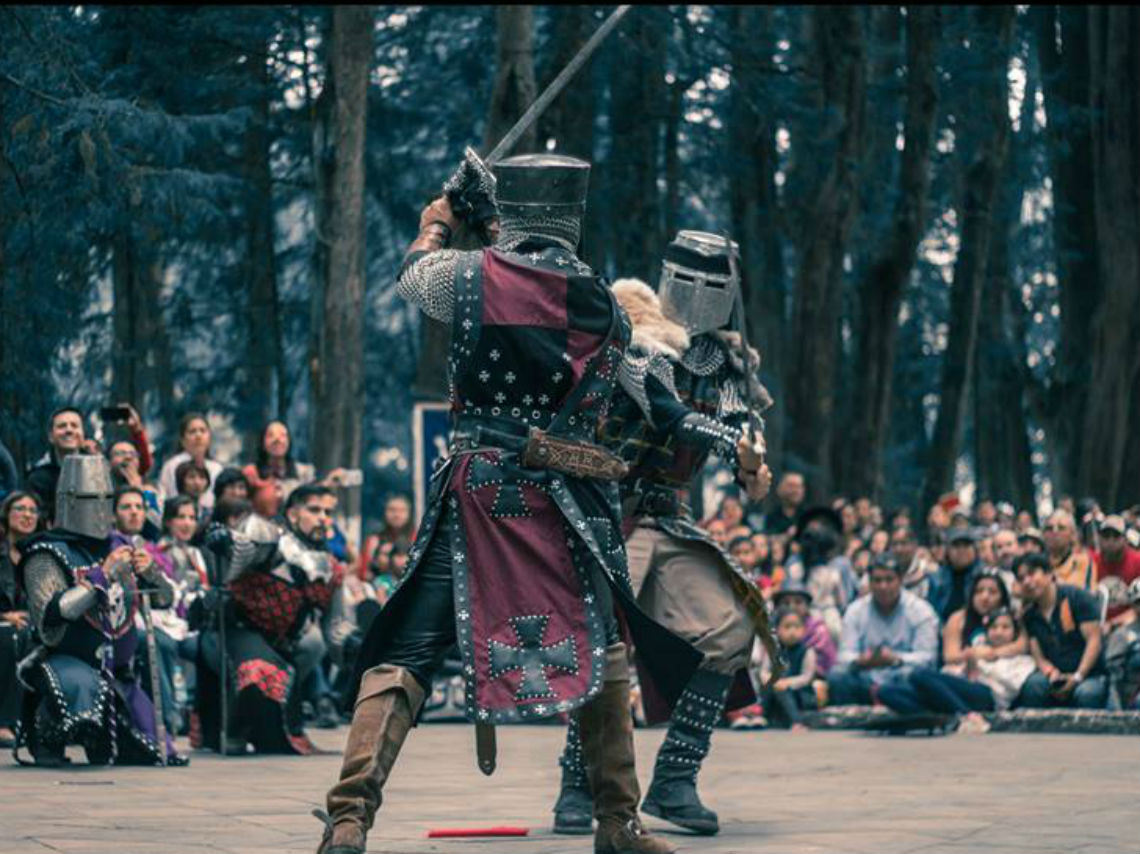 Posada medieval 2016 en la Ciudad de México