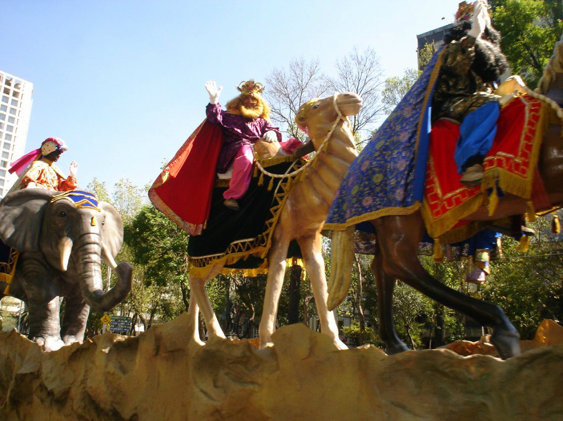 Donde tomarse fotos con los Reyes Magos en el DF