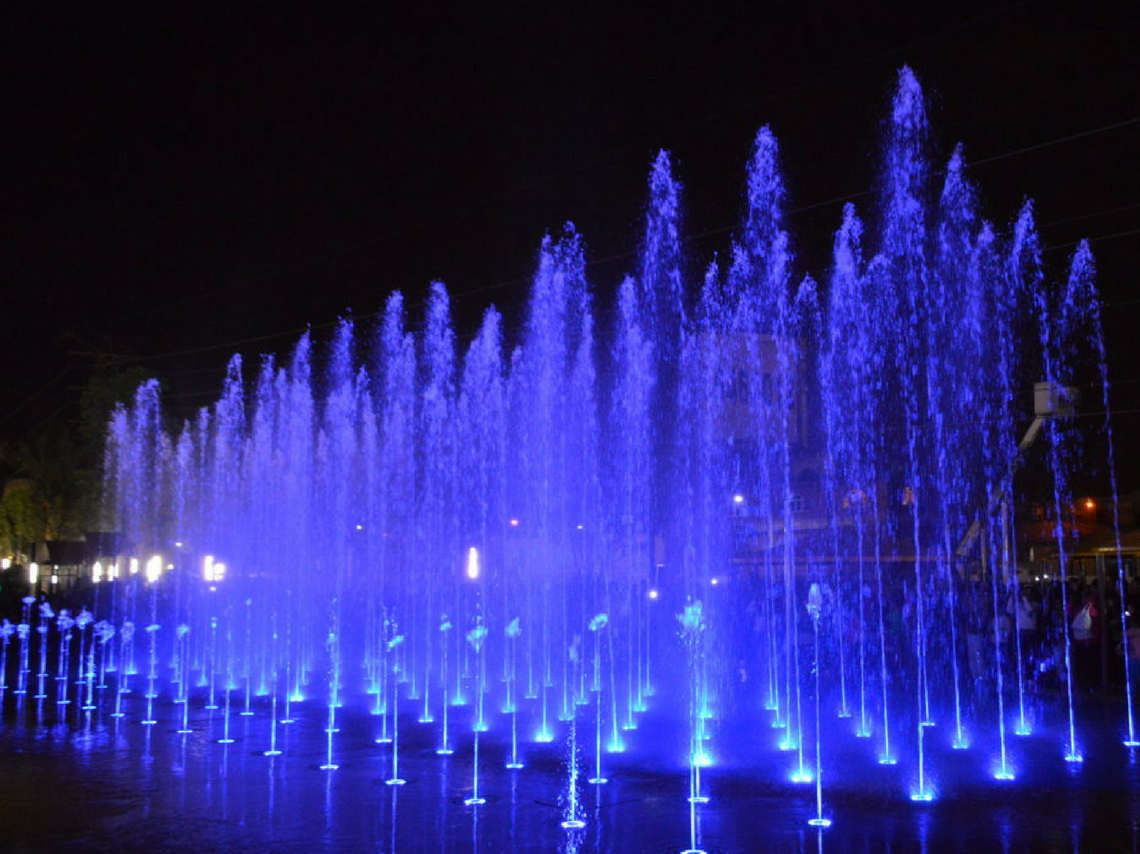 Dónde ver fuentes luminosas en la Ciudad de México