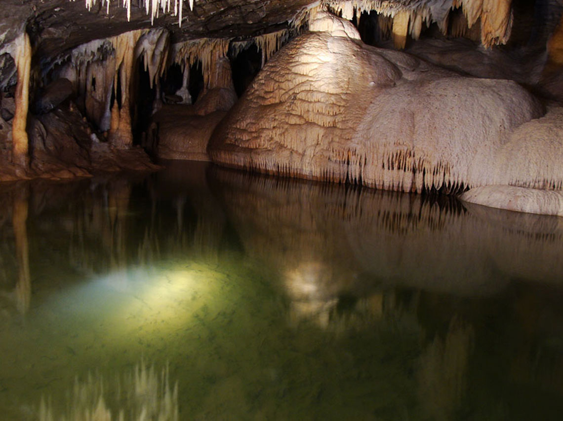 Buscamos cinco actividades y atracciones ecoturísticas en Puebla como sumergirte en una poza con forma de pata de perro, explorar el interior de una gruta