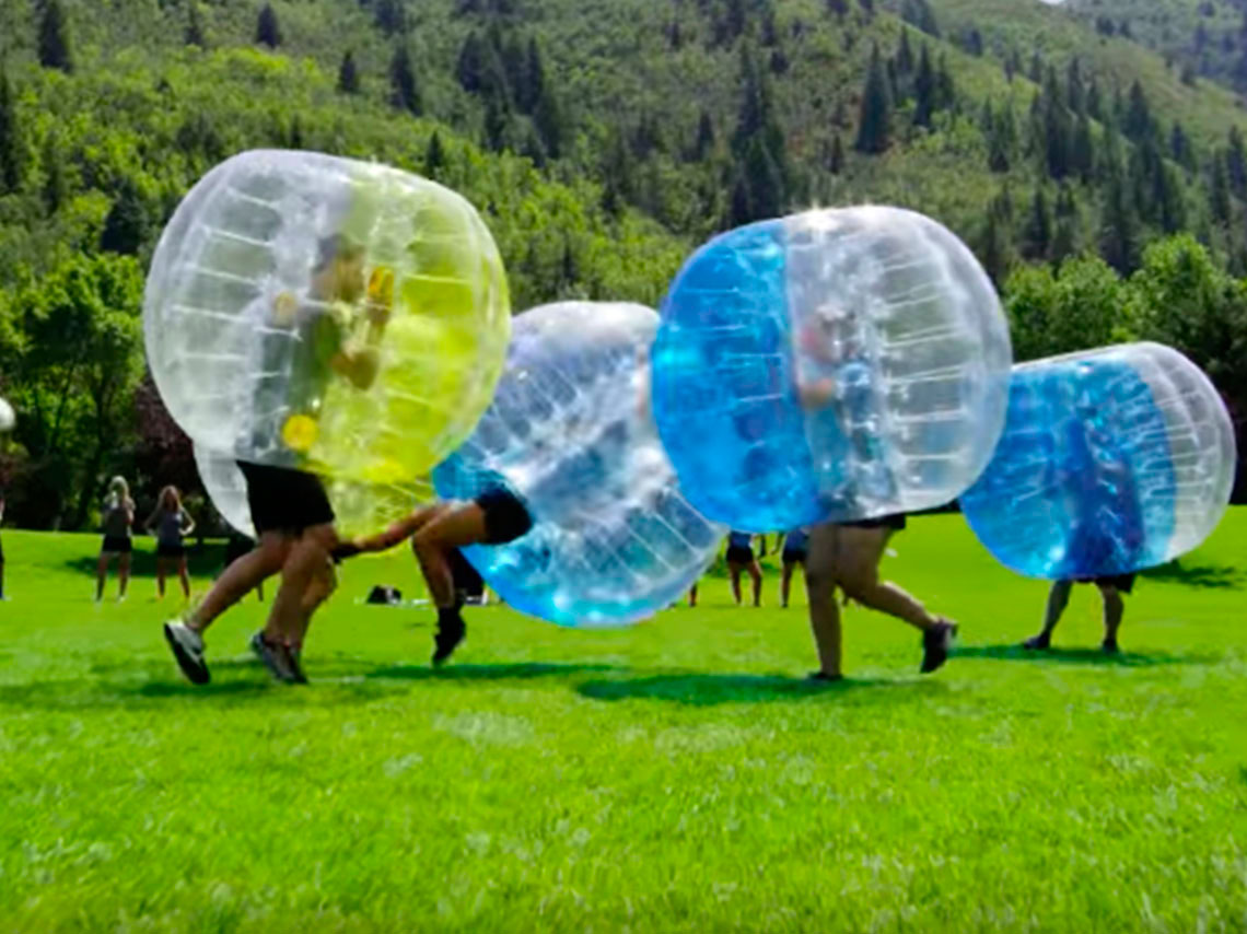 Enciclopedia oveja prueba Bubble Football: juega futbol dentro de una burbuja-DÓNDE IR