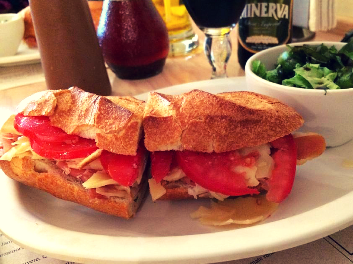 sandwiches para llevar a domicilio en CDMX, la vitrina