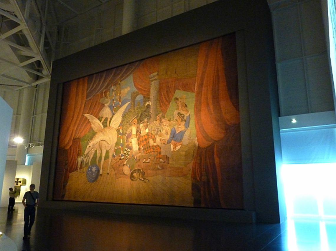Picasso y Rivera en el Palacio de Bellas Artes