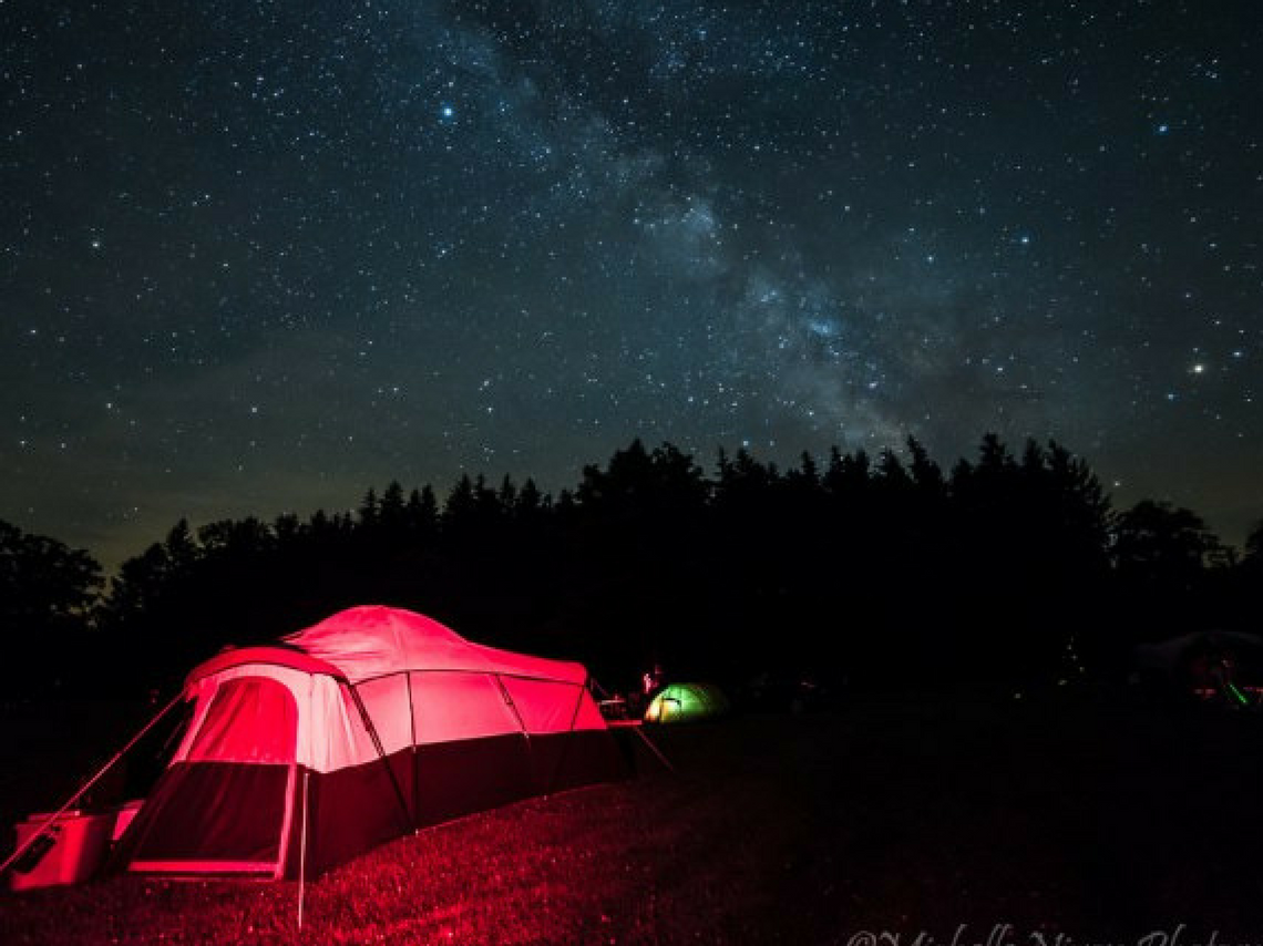 Campamento astronómico cerca de la Ciudad de México