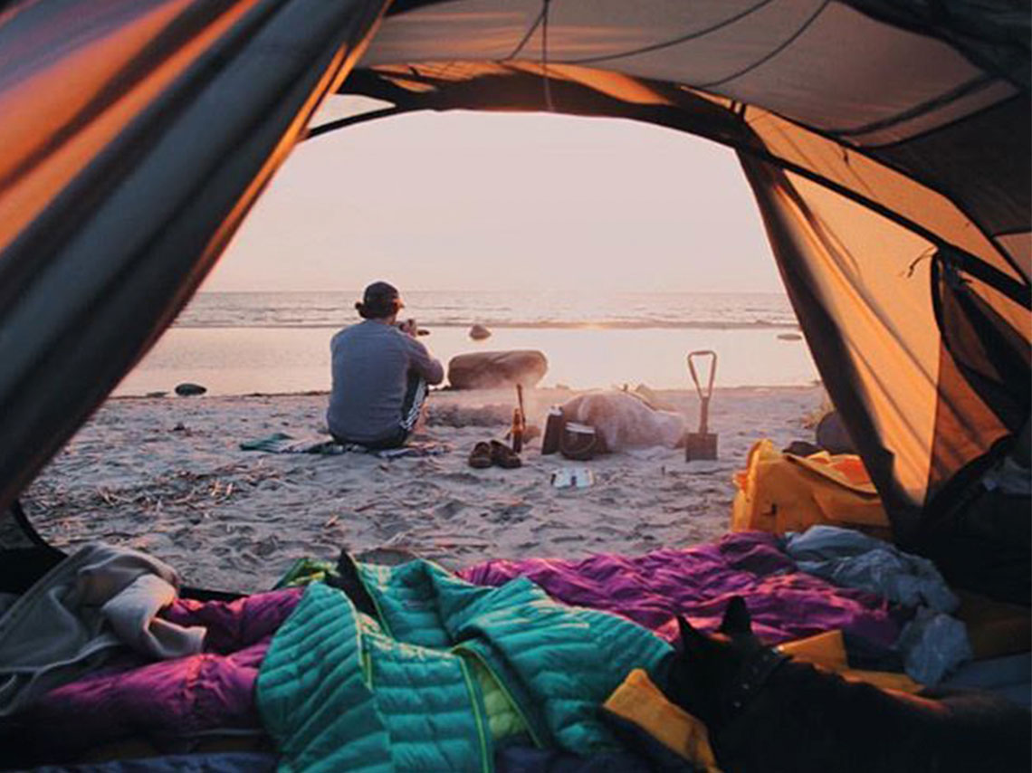 Playas para acampar en México ¡Duerme a la orilla del mar! 0