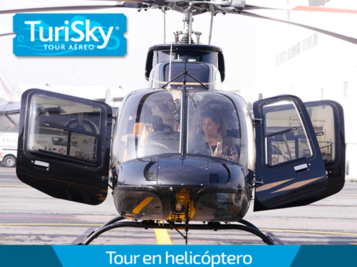 Recorridos en helicóptero por CDMX: conoce la ciudad por aire 2