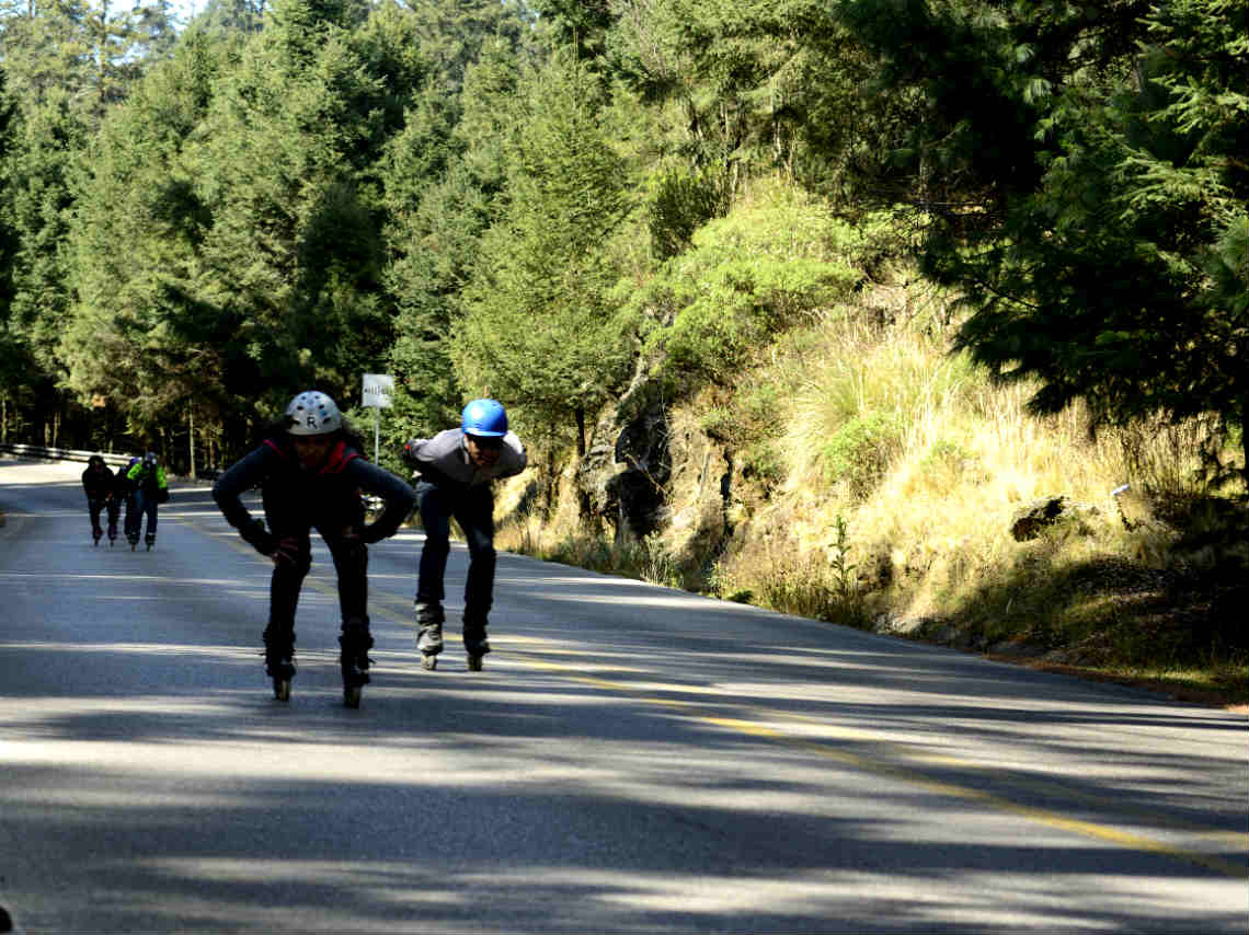 Downhill Nacional Roller en el Desierto de los Leones