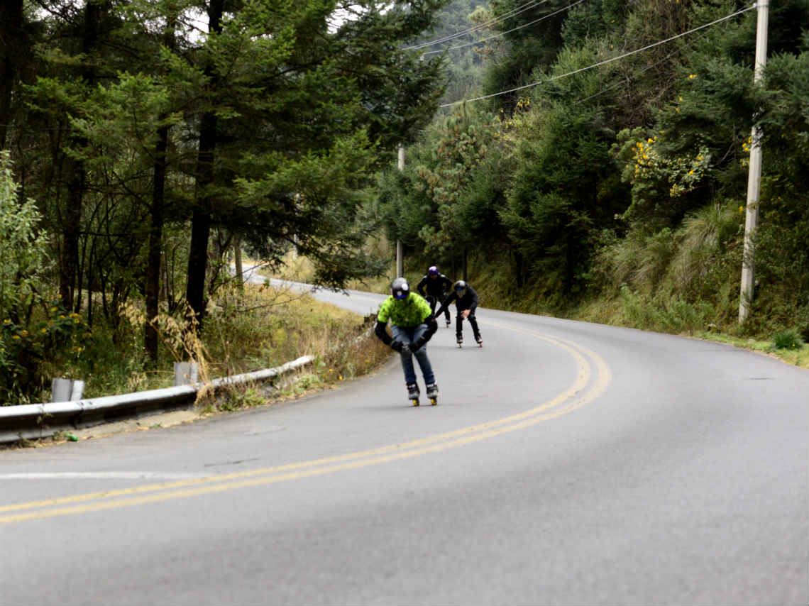 Downhill Nacional Roller en el Desierto de los Leones